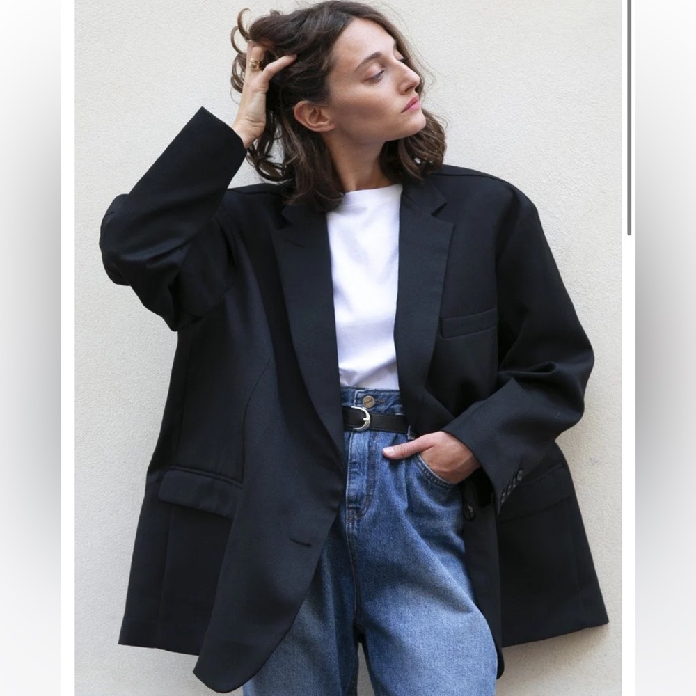 The Frankie shop oversized boyfriend blazer, NWT